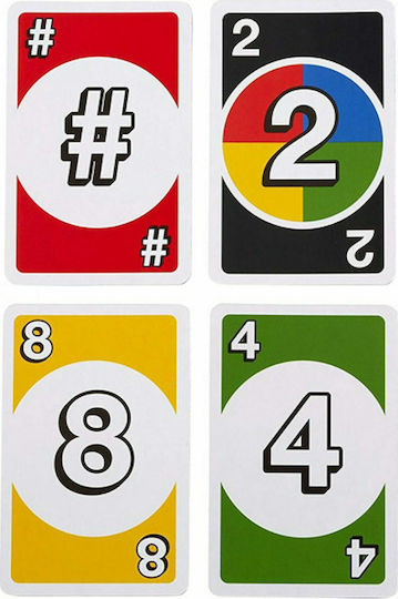Board Game Uno Dos for 2-4 Players 7+ Years Old Mattel