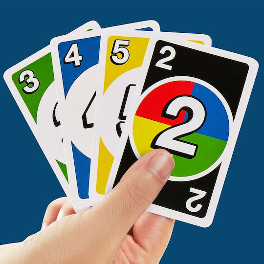 Board Game Uno Dos for 2-4 Players 7+ Years Old Mattel