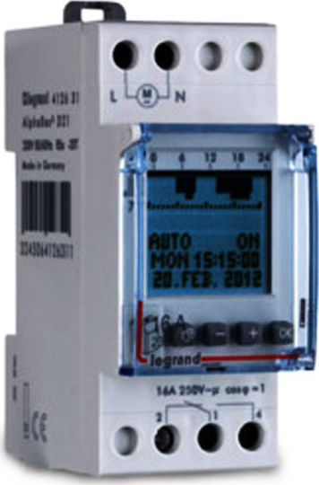 Legrand Digital Time Delay Relay Weekly With Standby 5 Years