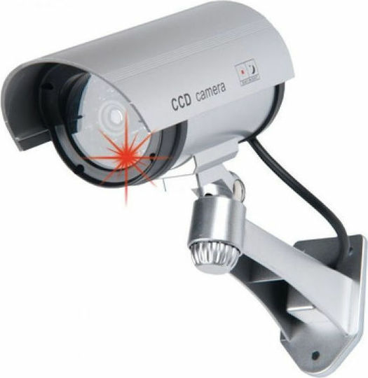 Factory Dummy Surveillance Bullet Camera Silver