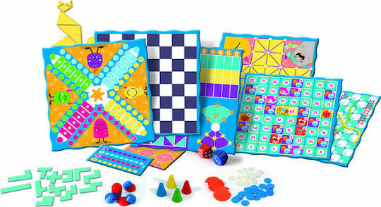 Board Game 50 Σε 1 Παιχνίδια for 1-10 Players 4+ Years Old AS