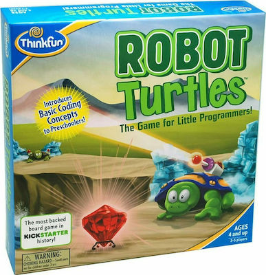 Think Fun Brettspiel Robot Turtles für 2-5 Spieler 4+ Jahre TF0073