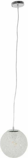 GloboStar Rattan Lustră Alb cu Dulie E27 22x22x20cm.