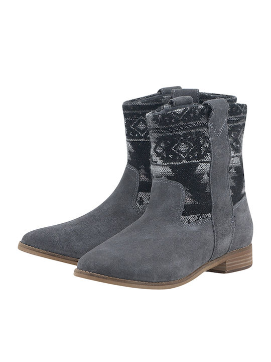 Castlerock Suede Women's Ankle Boots Gray