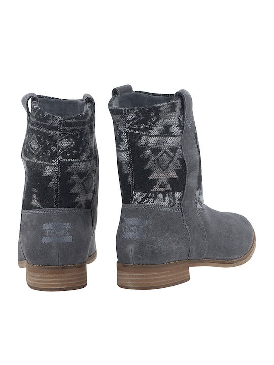 Castlerock Suede Women's Ankle Boots Gray