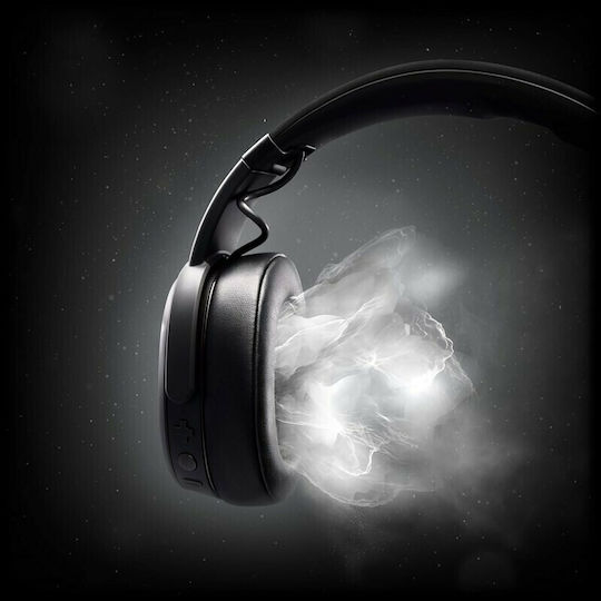 Skullcandy Crusher Wireless Over Ear Ακουστικά με 40 ώρες Λειτουργίας Μαύρα