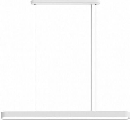 Yeelight Ρυθμιζόμενο Κρεμαστό Φωτιστικό Λευκό LED με Ρυθμιζόμενο Λευκό Φως με Κρύσταλλα 90x12εκ.