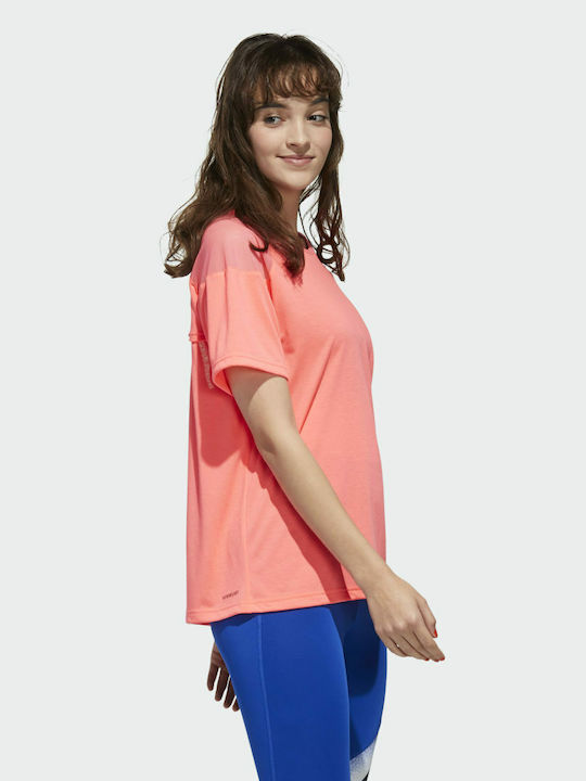 Unleash Confidence Γυναικείο T-shirt Fast Drying Signal Pink