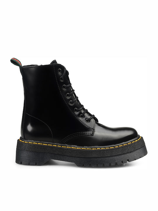 Piele Ghete pentru femei Negru
