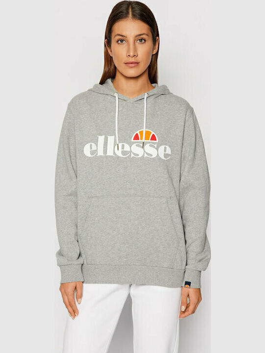 Torices Γυναικείο Φούτερ με Κουκούλα Light Grey Melange