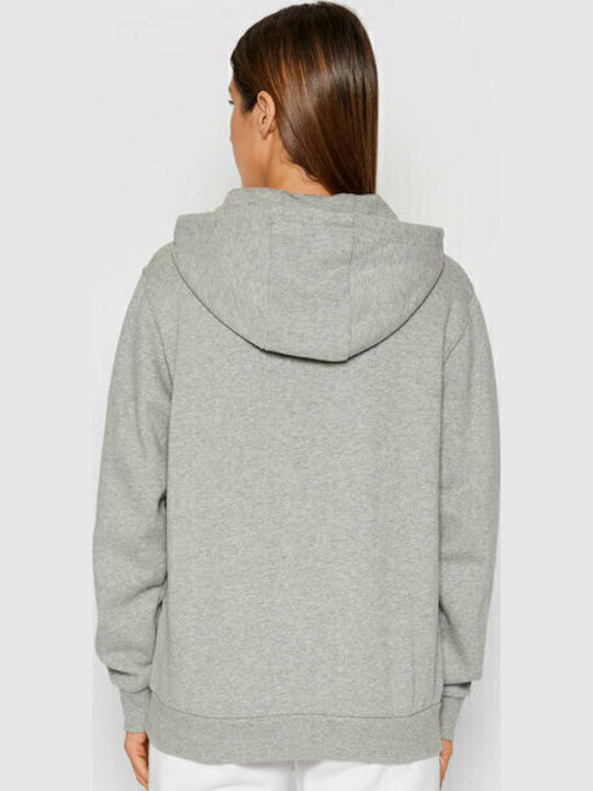 Torices Γυναικείο Φούτερ με Κουκούλα Light Grey Melange