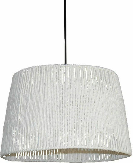 Home Lighting Beril Pendant Light White 36x36x120cm
