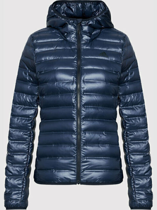 Varilite Scurtă Jachetă de femei Puffer Albastru marin