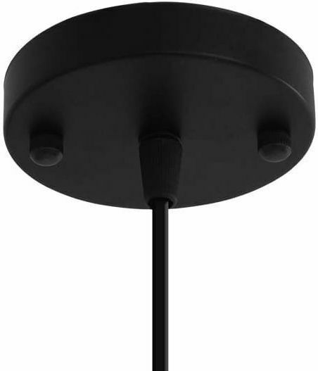 GloboStar Carter Lumini Suspendate Negru Rețea cu Bază de Bec E27 28x23x23cm