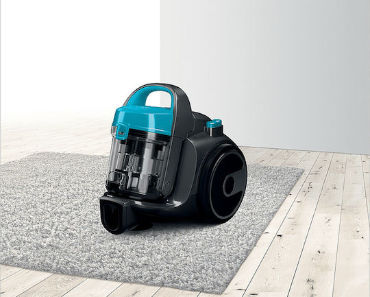 Bosch BGS05A221 Ηλεκτρική Σκούπα 700W με Κάδο 1.5lt Γαλάζια