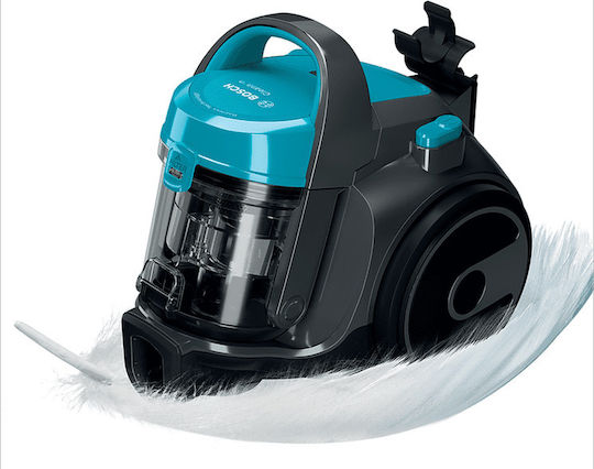 Bosch BGS05A221 Ηλεκτρική Σκούπα 700W με Κάδο 1.5lt Γαλάζια