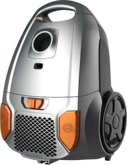 Heinner HVC-MGRY1400 Vacuum Cleaner 700W Bagged 3lt Silver