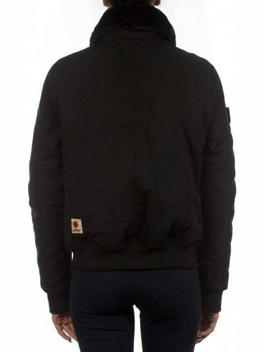 Splendid Women's Short Lifestyle Jacket for Winter Black