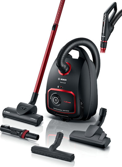 Bosch BGL6POW1 Vacuum Cleaner 850W Bagged 4lt Black