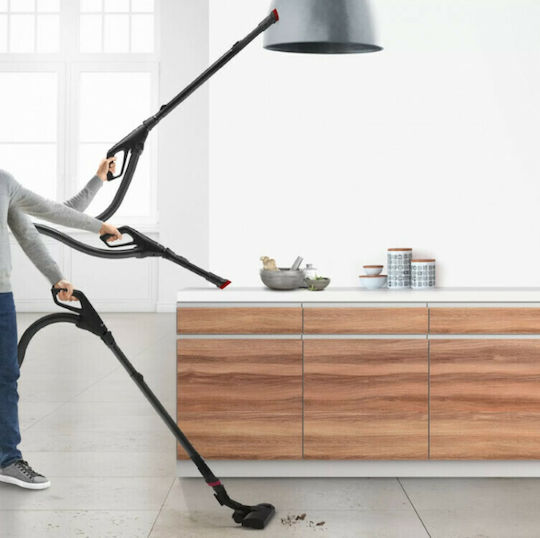 Bosch BGL6PET1 Ηλεκτρική Σκούπα 700W με Σακούλα 4lt Κόκκινη