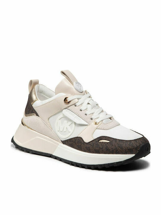 Michael Kors Theo Trainer Sneakers Λευκά