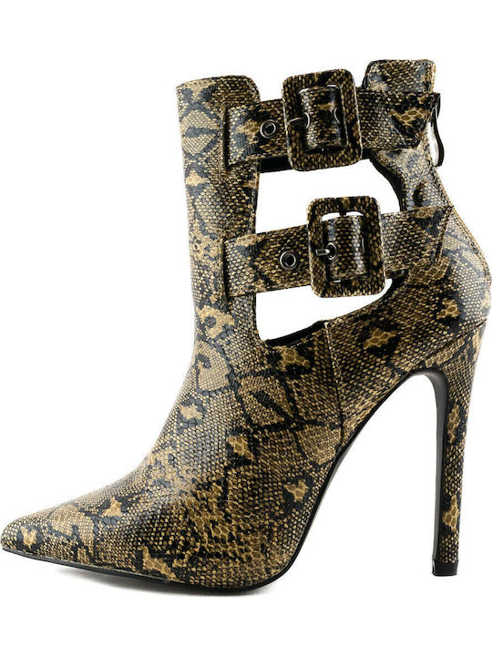 Stiefeletten Damen Mehrfarbig