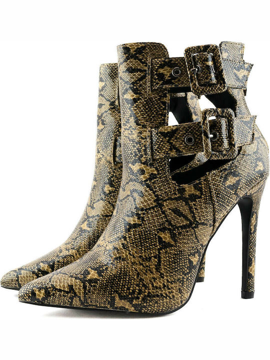 Stiefeletten Damen Mehrfarbig