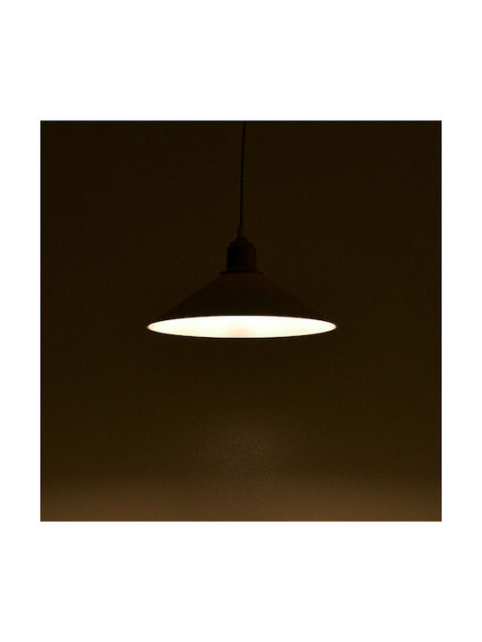 Pakketo PWL-0964 Κρεμαστό Φωτιστικό Λευκό με Ντουί E27 30x30x62εκ.