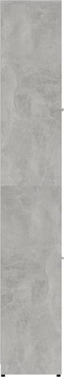 vidaXL Badezimmersäule Boden H30xB30xH183.5cm Gray