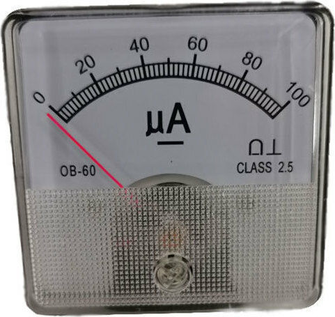 Electric Panel Ammeter Analog Single-phase 01.034.0076
