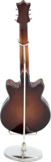 SP Souliotis Διακοσμητικό Μουσικό Όργανο Ξύλινο 6x3x16cm