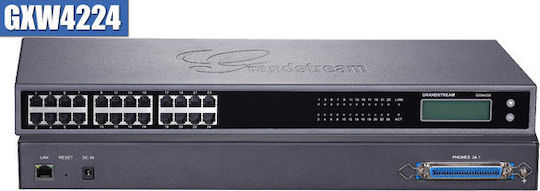 Grandstream GXW4224 Gateway VoIP cu 24 porturi FXS și 1 porturi Ethernet