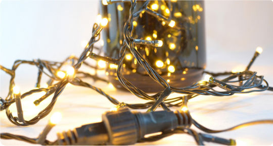 700 Lights LED 35m. Warm White in String 1pcs