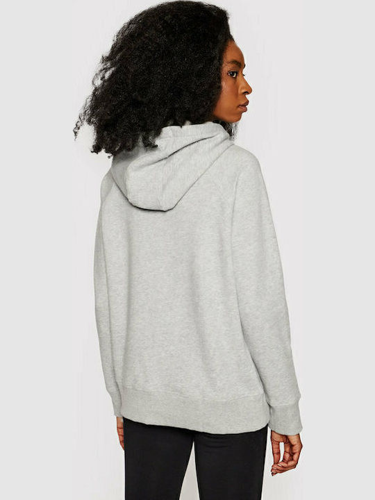 Rival Long Women's Sweatshirt Hooded Gray