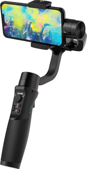 Hohem iSteady Mobile+ Phone Gimbal with 3 Axis Stabilization and 12 Operating Hours Black