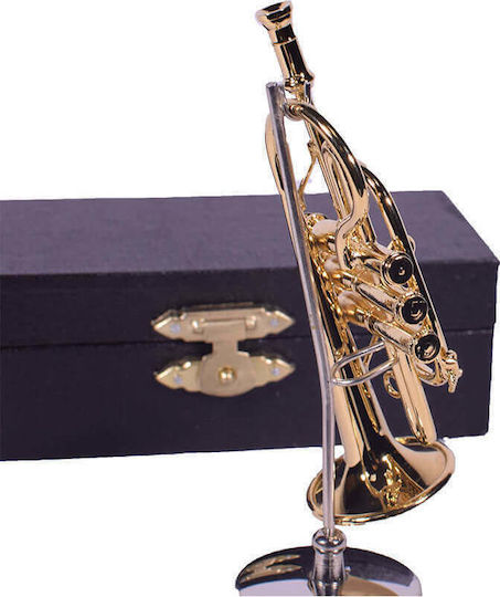 SP Souliotis Miniatură Decorativă Instrument Muzical Metalic 3.5x3.5x8.5cm