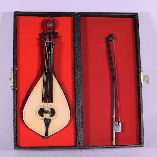SP Souliotis Dekoratives Musikinstrument Hölzernes Kreta 3x4x10cm
