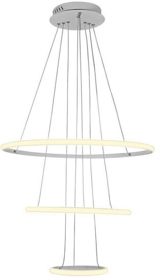Vivalux City LED Κρεμαστό Φωτιστικό Λευκό 60x150εκ. Vivalux City LED Κρεμαστό Φωτιστικό Λευκό 60x150εκ.