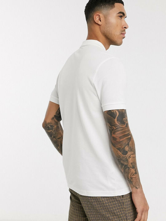 Polo T-Shirt Weiß