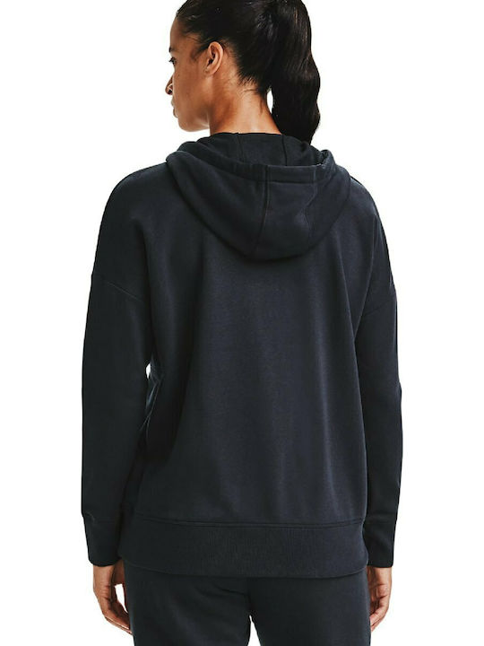 Under Armour Rival Jacket Black with Hood