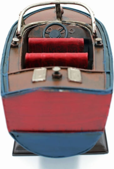 SP Souliotis Античен Декоративна лодка Металик 24x10x10см 1бр