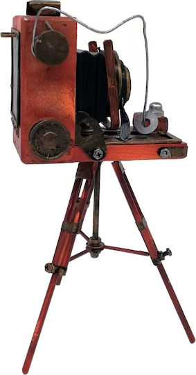 SP Souliotis Antic Aparat foto decorativ Metal 11.5x10.5x21cm 1buc