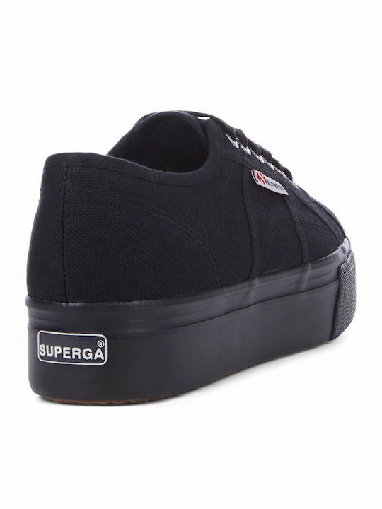 2790 Acotw Linea Up And Down Дамски Флатформи Маратонки Full Black
