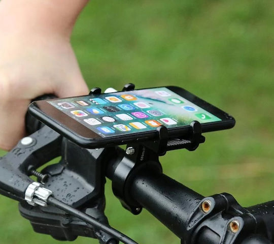Gub Gub Mount Phone Motorcycle with Adjustable Arm 3.5-6.2" for Steering Wheel Black