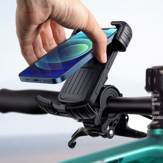 Ugreen Βάση Στήριξης Ποδηλάτου για Κινητό 4.7" - 6.8" Μαύρη
