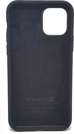Evelatus Soft Bottom Umschlag Rückseite Silikon Dark Blue (iPhone 11 Pro)