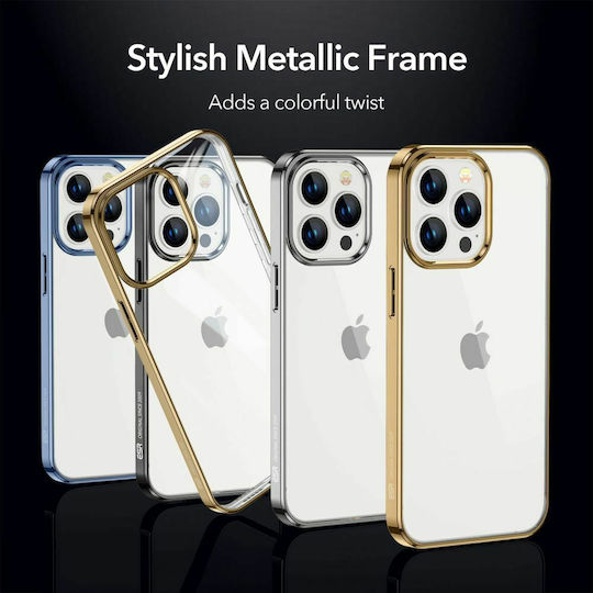 ESR Project Zero Back Cover Σιλικόνης 1.45mm Χρυσό (iPhone 13 Pro Max)