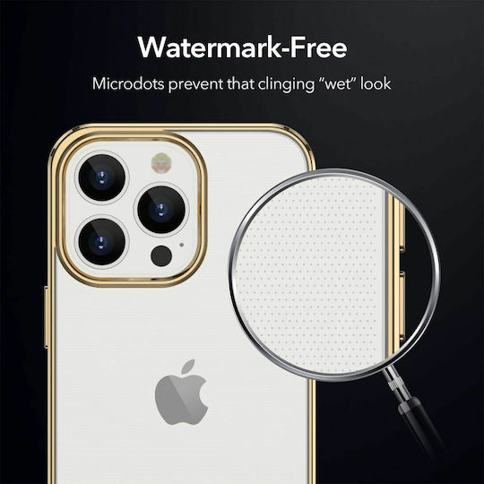 ESR Project Zero Back Cover Σιλικόνης 1.45mm Χρυσό (iPhone 13 Pro Max)
