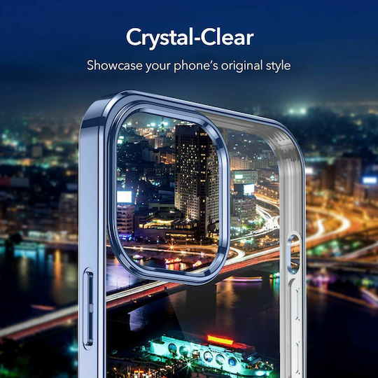 ESR Project Zero Задна корица Силикон 0.75мм Среднощно синьо (iPhone 13 Pro)