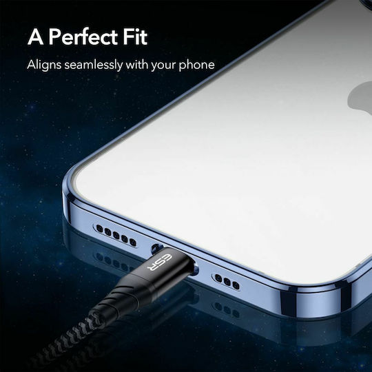 ESR Project Zero Задна корица Силикон 0.75мм Среднощно синьо (iPhone 13 Pro)